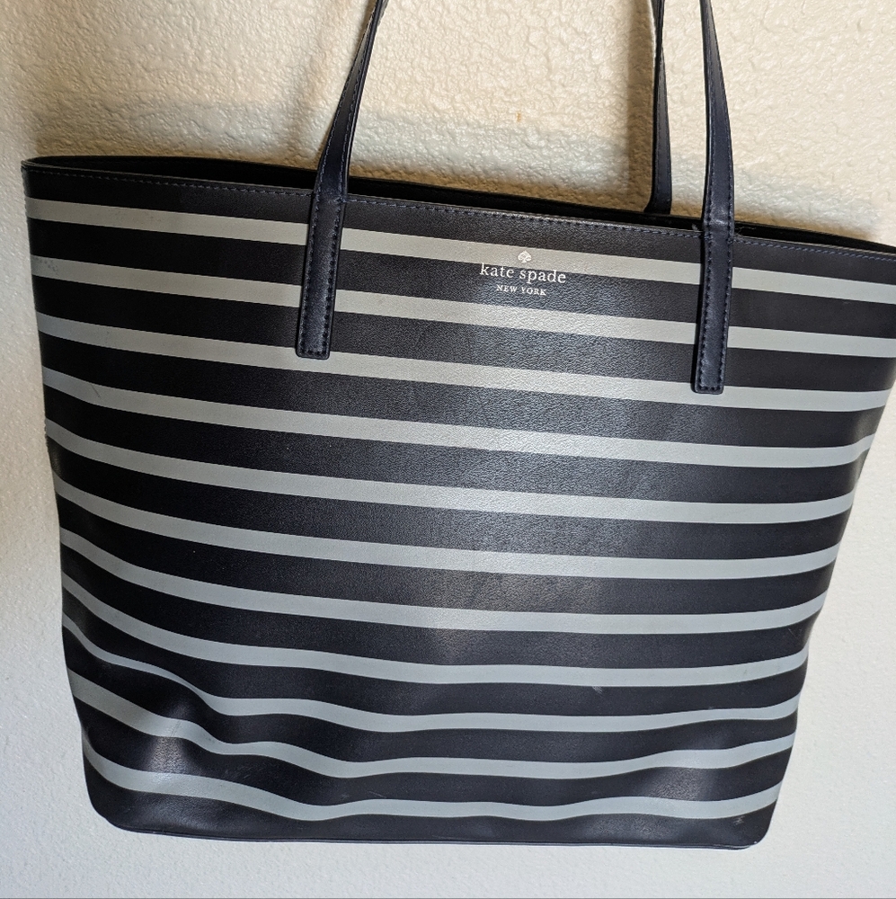 Kate Spade Janie Striped Tote Bag